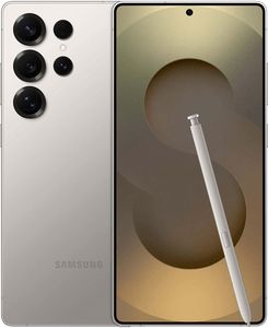 Galaxy S25 Ultra front and back