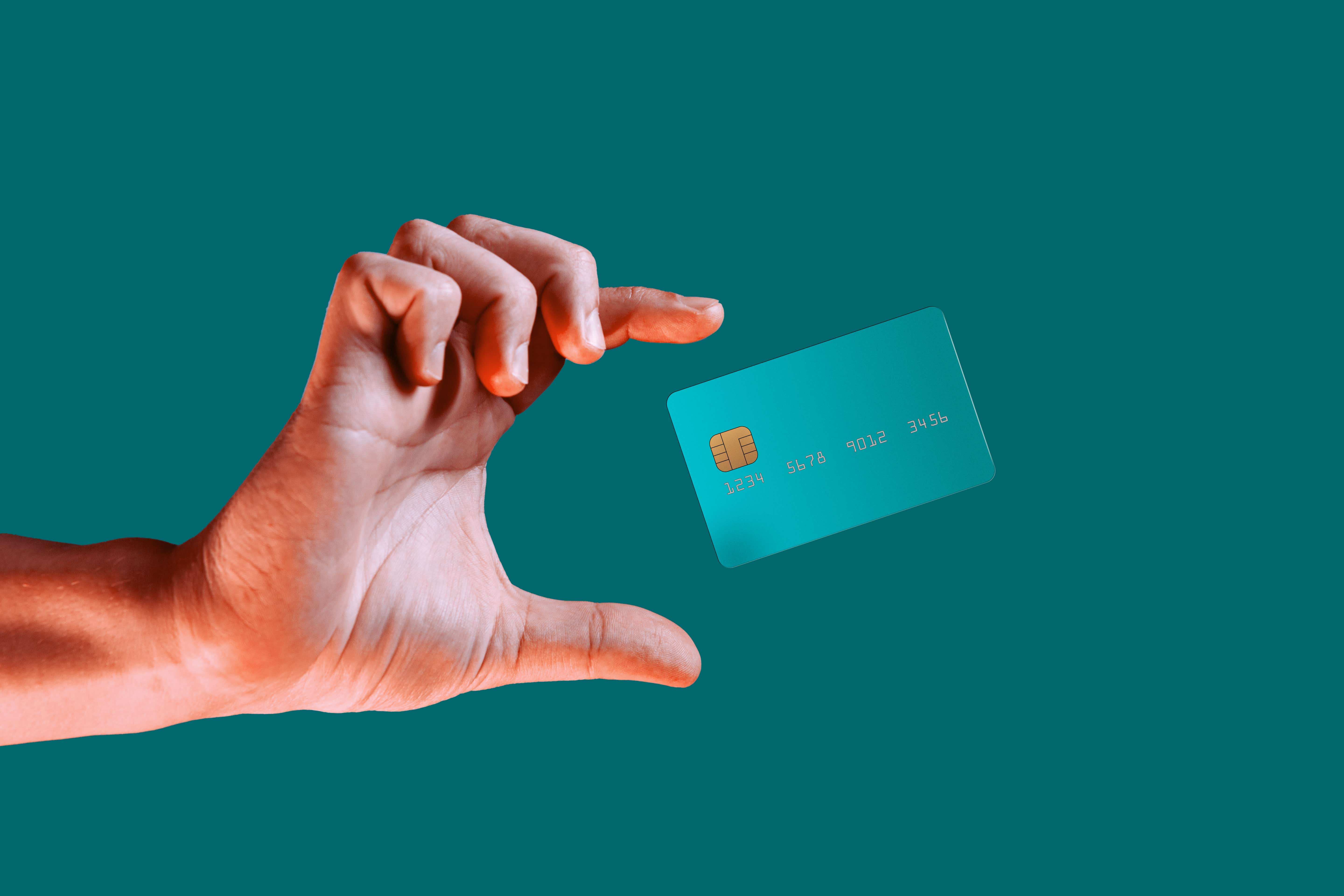 hand-reaching-for-card