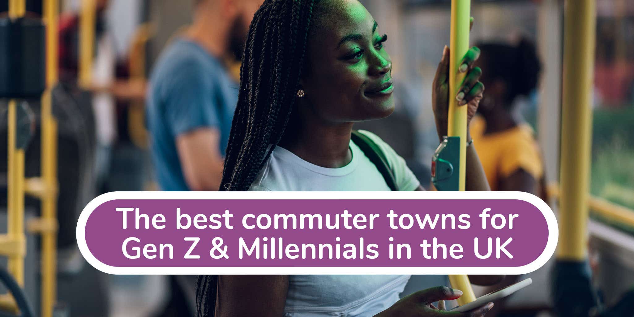 The best commuter towns for Gen Z & Millennials in the UK header image
