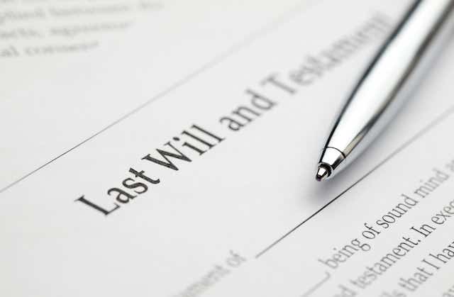 Writing a will: How to make a will online