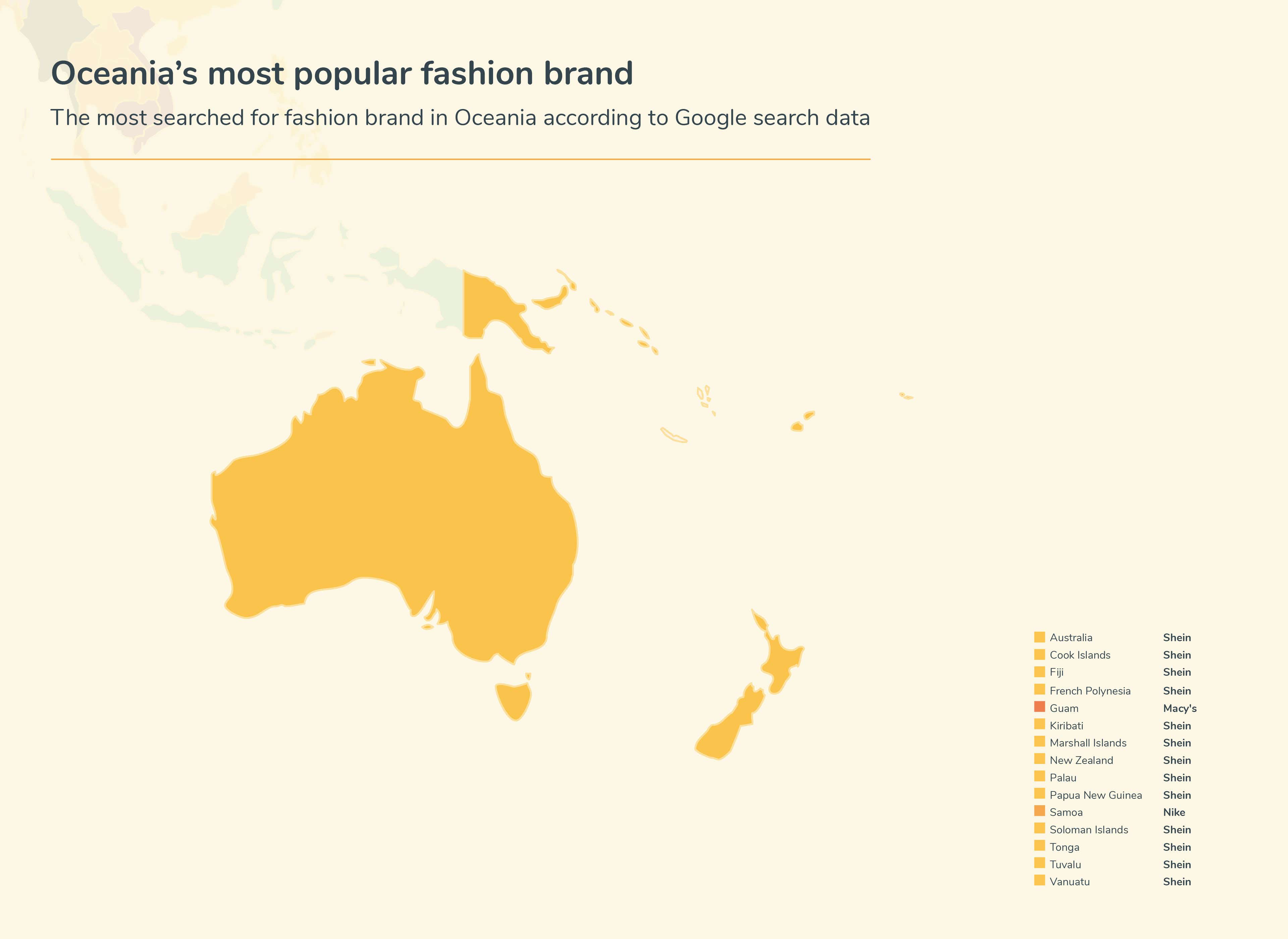 The most popular fashion brands around the world money.co.uk