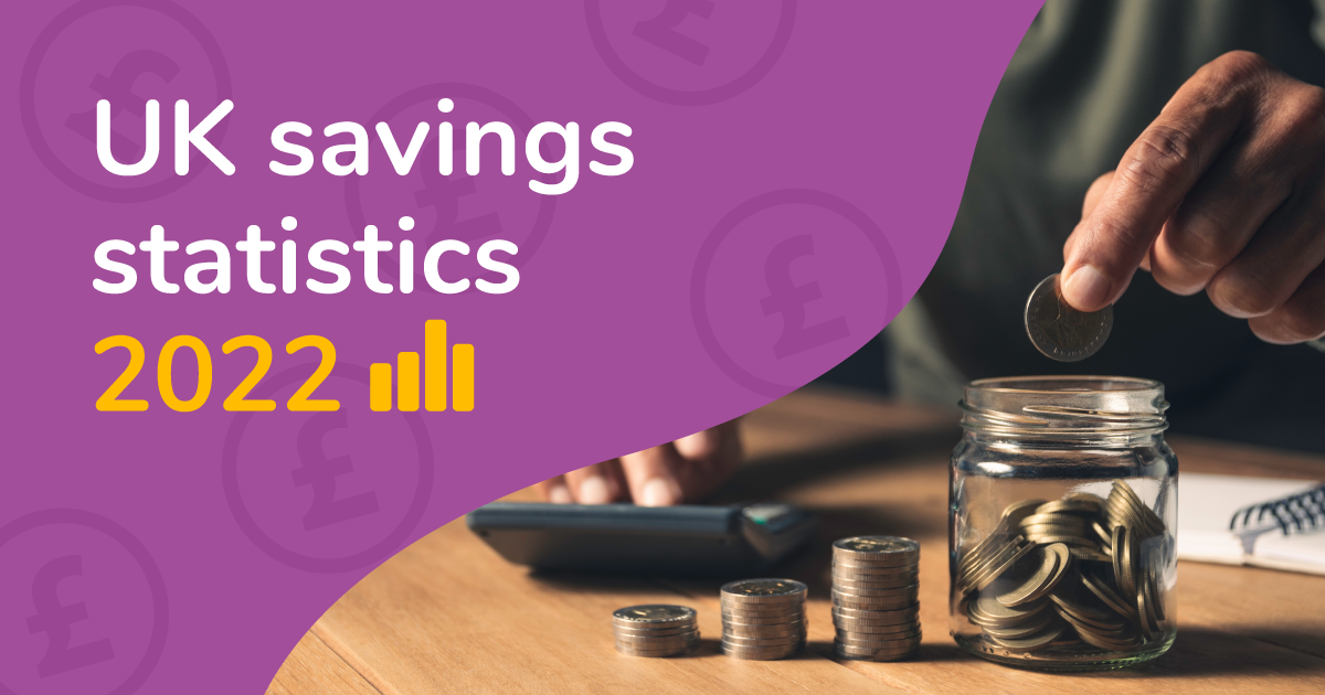 UK savings statistics 2022 money.co.uk