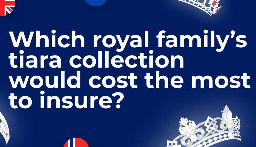 Which royal family’s tiara collection would cost the most to insure?