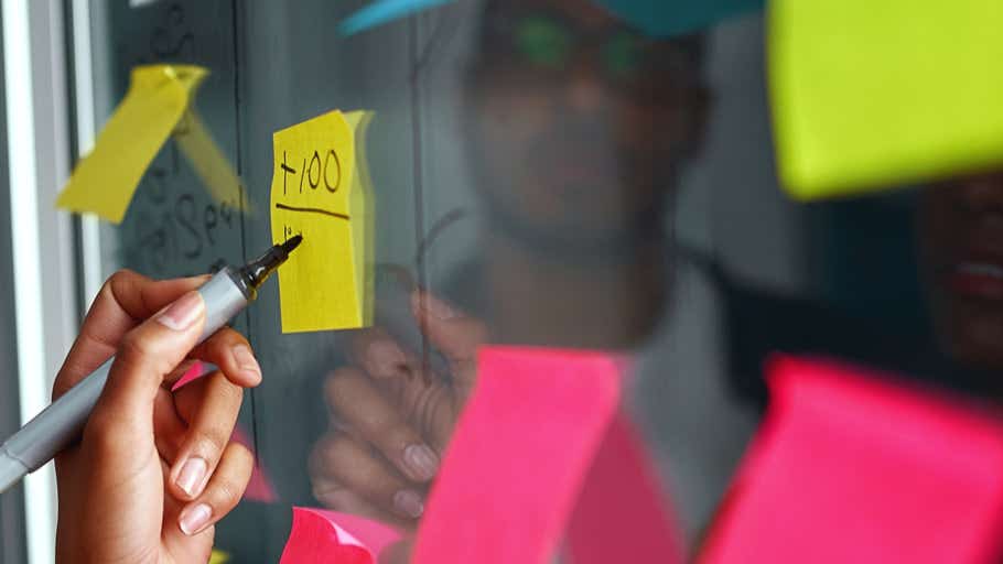 Death in service cover vs. life insurance - post it notes